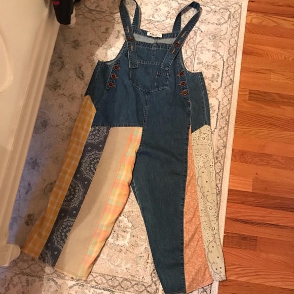 🪺High Hopes Slouchy Denim Overalls - Picture 5 of 9